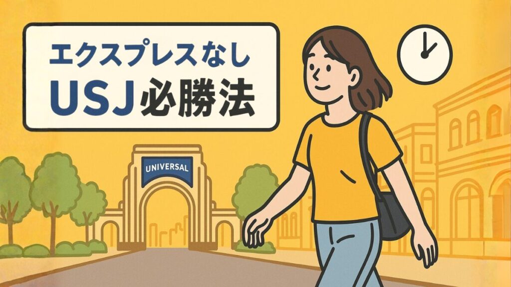 エクスプレスなしUSJ必勝法