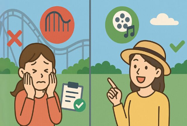 ユニバの絶叫が苦手な人向け楽しみ方と対策