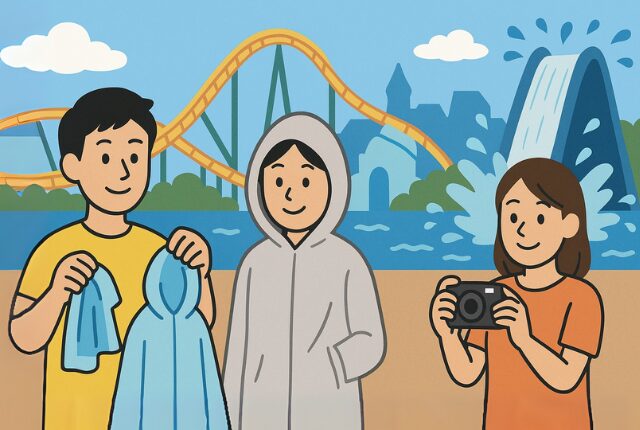 ユニバの濡れるアトラクション対策で思い切り遊べる現地攻略法