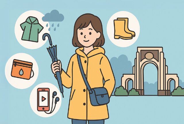 雨の日のユニバを楽しむための服装以外の準備