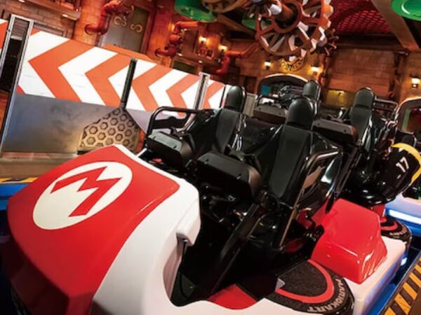 マリオカートのカート乗り場