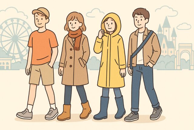 季節や相手別に見るユニバの靴のおすすめ