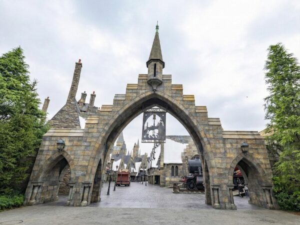 ハリーポッターエリアの入り口