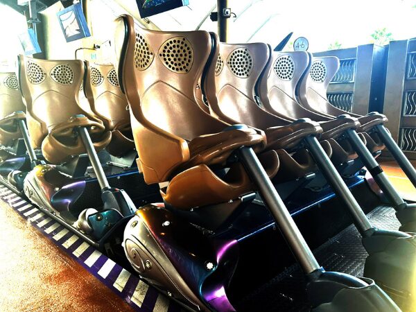 ハリウッド･ドリーム･ザ･ライドの座席