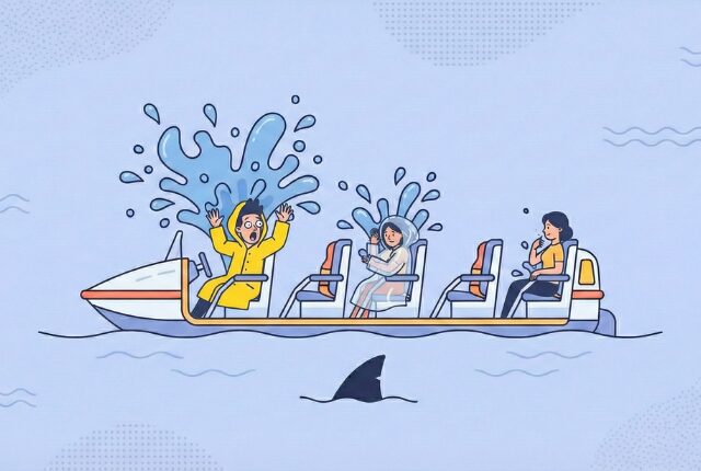 ユニバのジョーズで濡れる確率と座席ごとの違いを検証