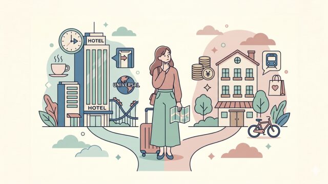 USJへの一人旅でホテルはどこがいいか選ぶ基準
