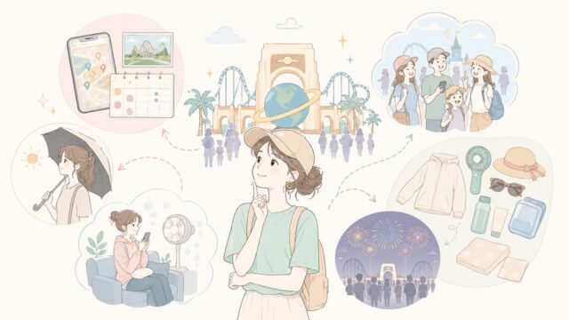 ユニバの夏休みで空いてる日を狙う裏ワザと対策
