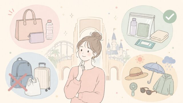 USJに初めて行くなら持ち物のルールを徹底チェック