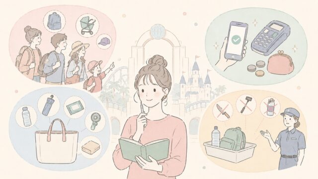 USJへ初めて行く前に持ち物を最適化する完全ガイド