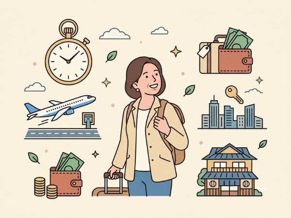 平日と週末で最安手段は変わる