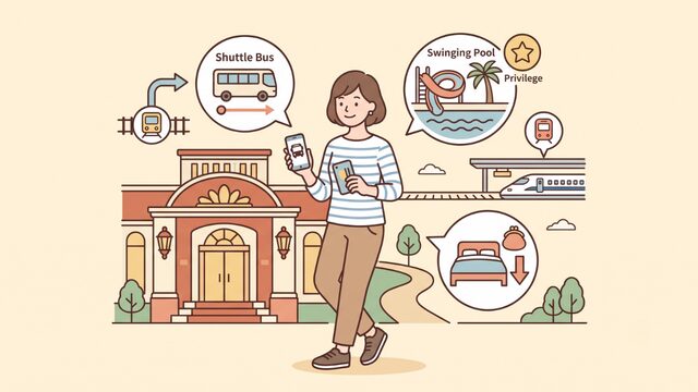 ナガシマスパーランド1人旅の宿泊とアクセス