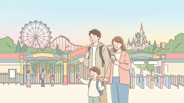 ユニバは何時に行く?開園前の到着目安